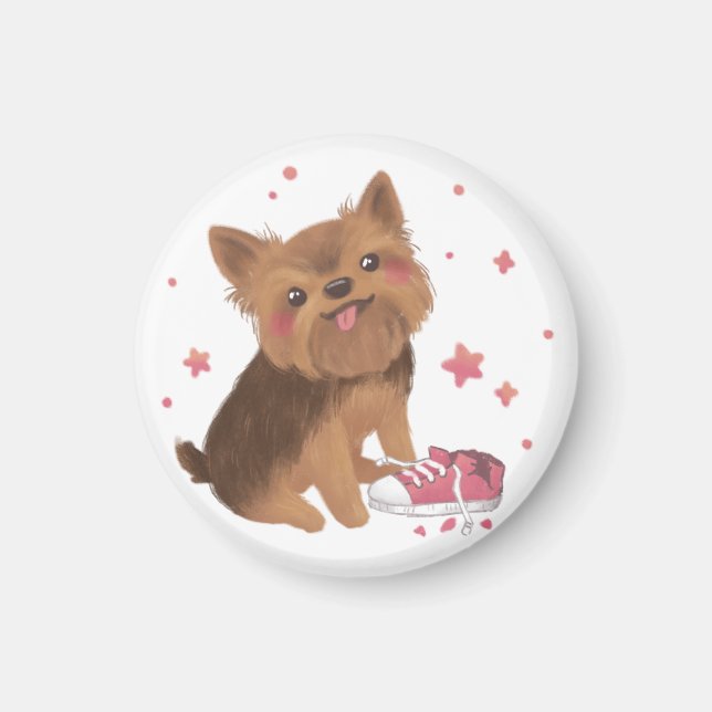 Imán Yorkie the Cutest Trouble Maker (Frente)