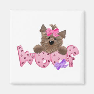 Imán Yorkie Woof