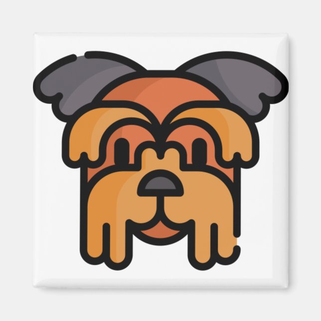Imán Yorkshire Terrier (Frente)