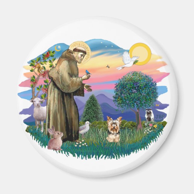 Imán Yorkshire Terrier (#17) (Frente)