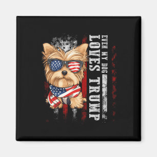 Imán Yorkshire Terrier Dog Yorkie Hasta Mi Perro Ama Tr