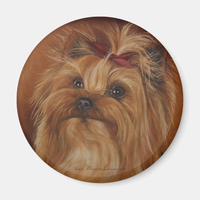 Imán Yorkshire Terrier Magnet (Frente)