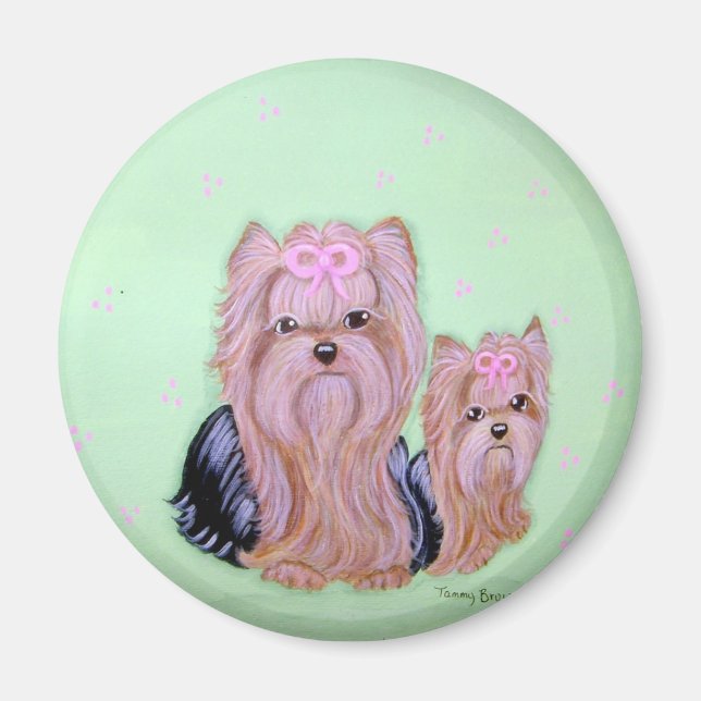 Imán Yorkshire Terrier Magnet (Frente)