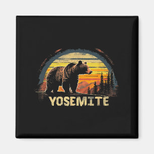 Imán Yosemite - parque nacional de EE. UU. vintage
