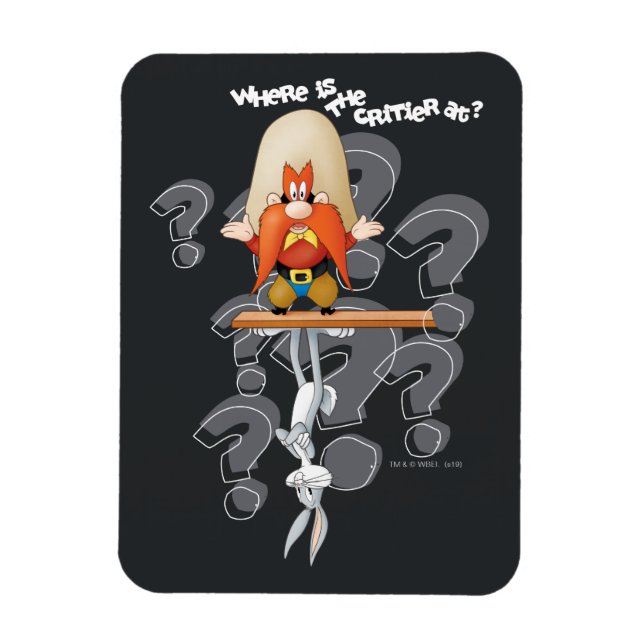 Imán Yosemite Sam Buscando "Critter" BUGS BUNNY™ (Vertical)