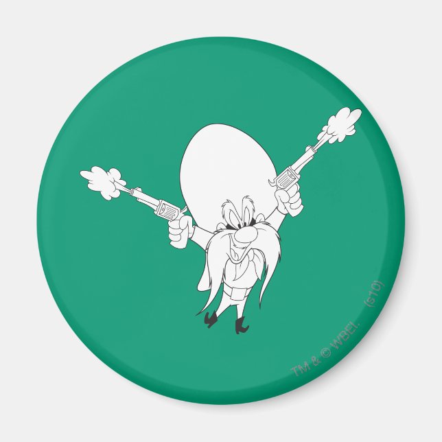 Imán Yosemite Sam provoca explosiones (Frente)