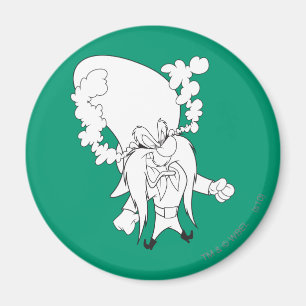 Imán Yosemite Sam Steaming Mad