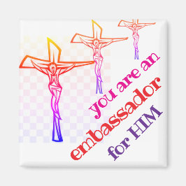 Imán You are Jesus' Ambassador Tote