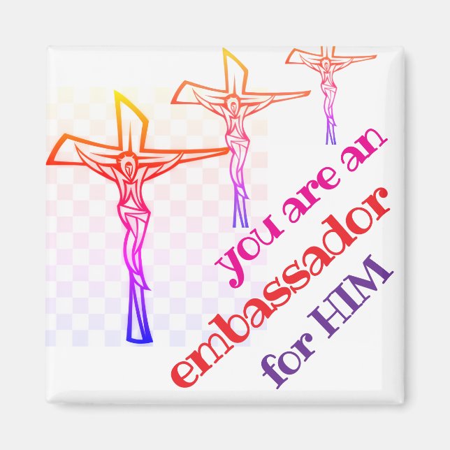 Imán You are Jesus' Ambassador Tote (Frente)