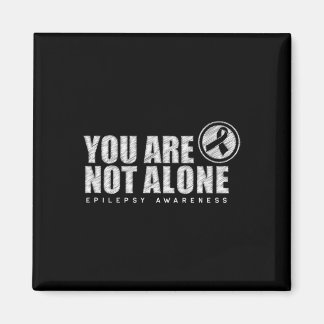 Imán You Are Not Alone Wear Purple Day Epilepsy Awarene