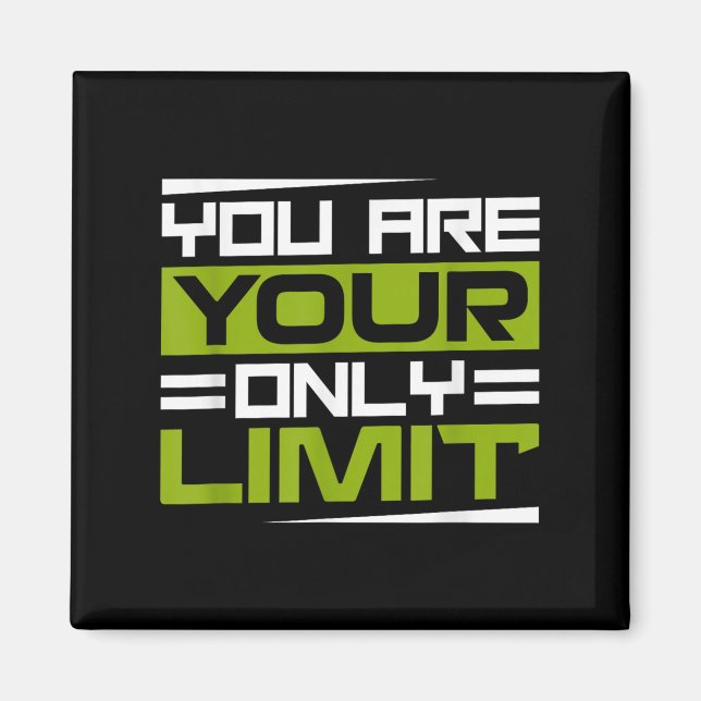 Imán You Are Your Only Limit, Insration And Motivation  (Frente)