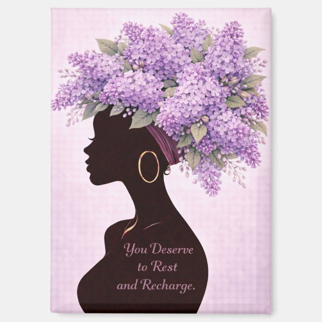 Imán You Deserve to Rest and Recharge Magnet (Anverso)