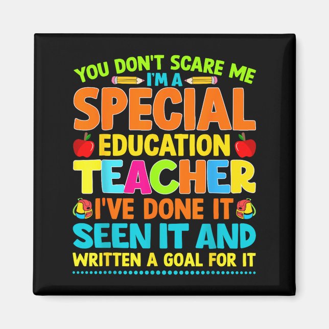 Imán You Don't E Me I'm A Special Education Teacher Men (Frente)