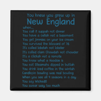 Imán You Knew You Grew Up In New England When