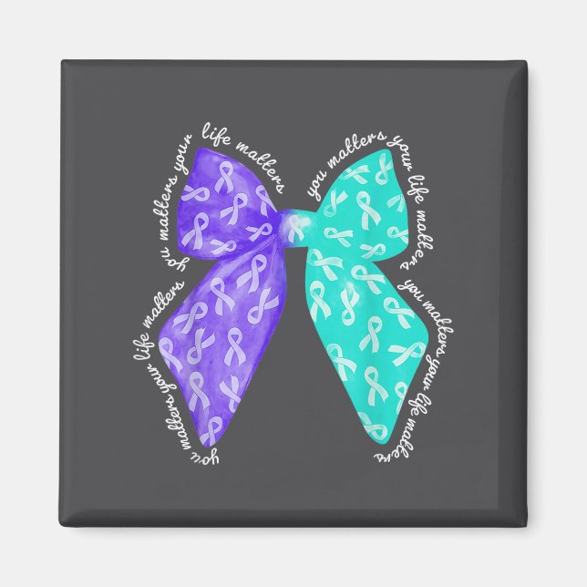 Imán You S Your Life S Suicide Prevention Awareness  (Frente)