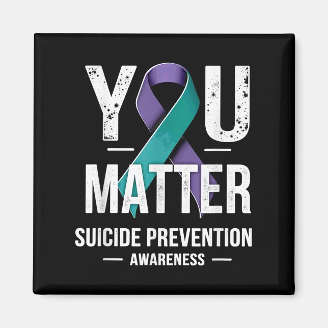 Imán You Suicide Prevention Awareness  (Frente)