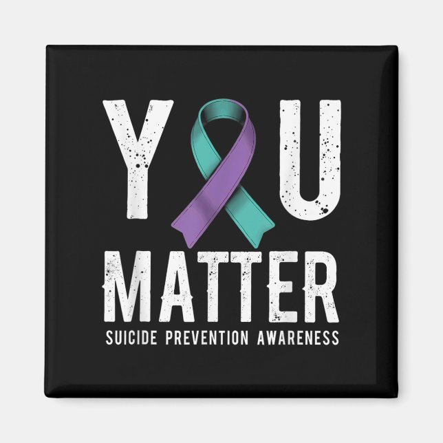 Imán You Suicide Prevention Awareness  (Frente)