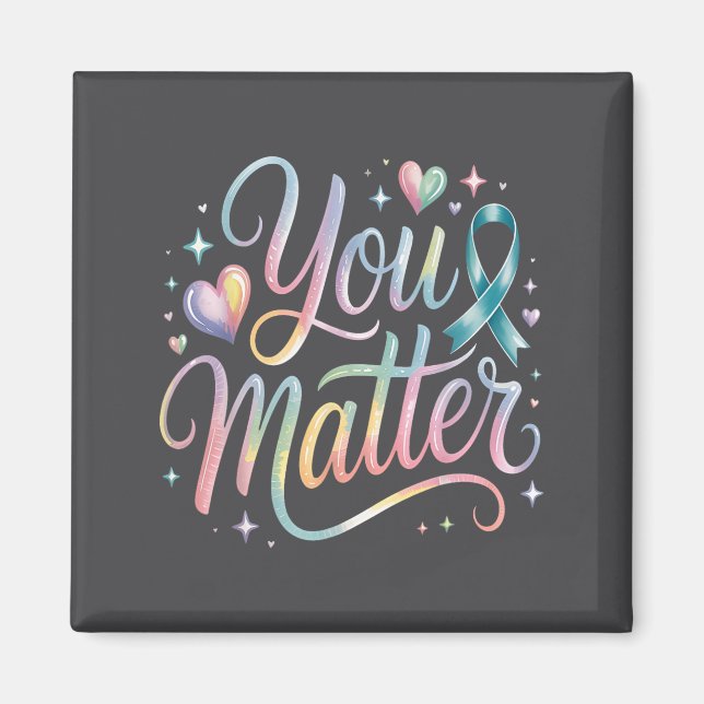 Imán You Suicide Prevention Awareness  (Frente)