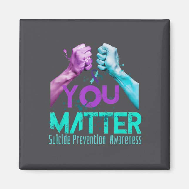 Imán Your Life Choose To Keep On Going Suicide Preventi (Frente)