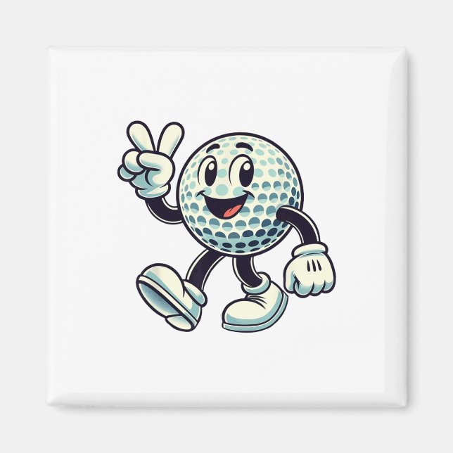 Imán Youth Golf Player Boys Golf Funny  (Frente)