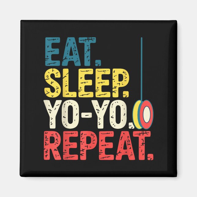 Imán Yoyo Player Yo-yo Enthusiast  (Frente)