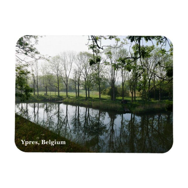 Imán Ypres Belgium Magnet (Horizontal)
