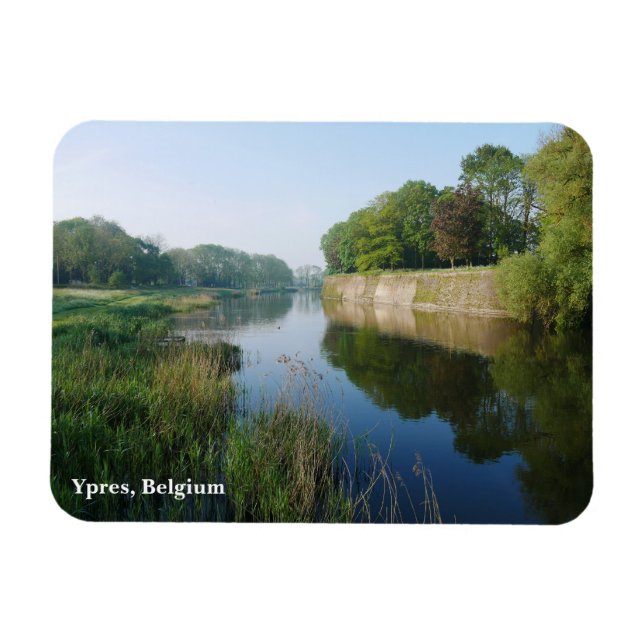 Imán Ypres Belgium Magnet (Horizontal)