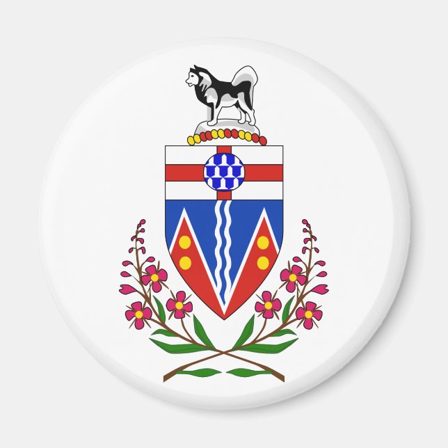 Imán Yukón (Canadá) (Frente)