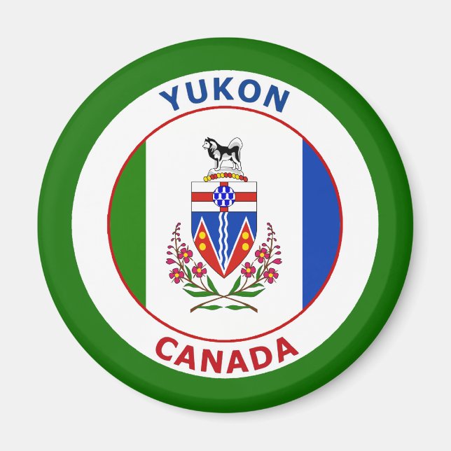 IMÁN YUKON, CANADÁ (Frente)