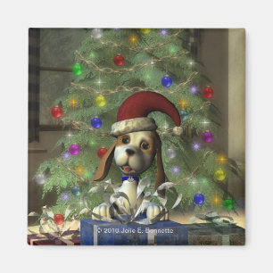 Imán Yule Puppy Magnet