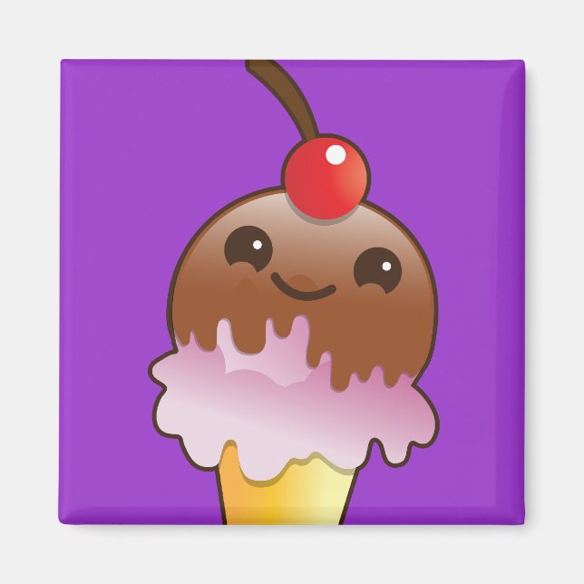 Imán ¡yum de helado! (Frente)