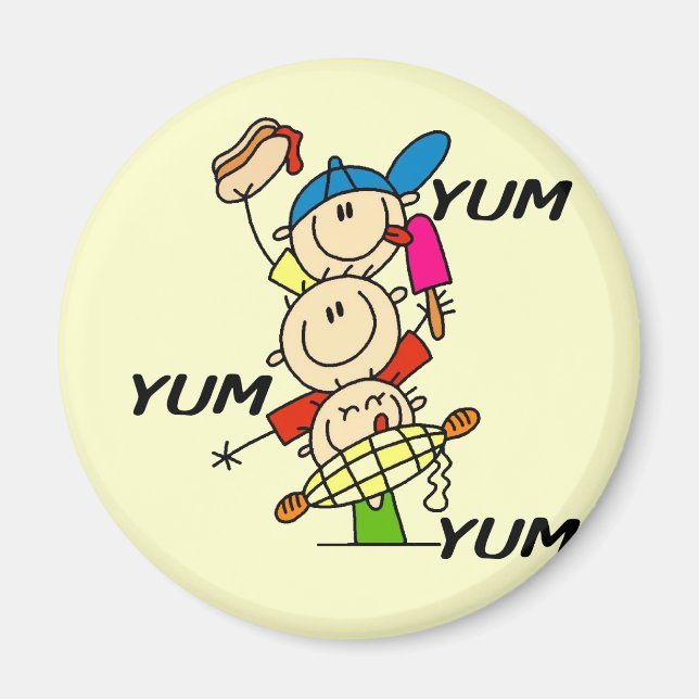 Imán Yum Yum Verano (Frente)