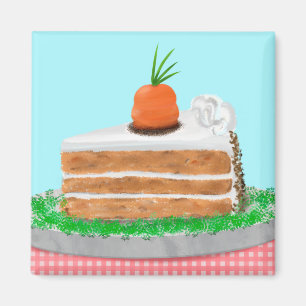 Imán Yummy Carrot Cake 