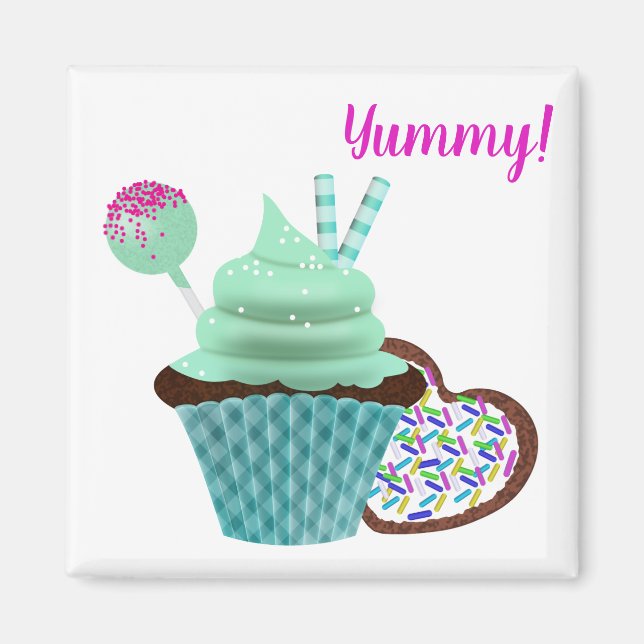 Imán Yummy Dessert Magnet (Frente)