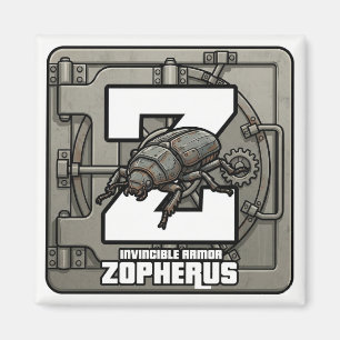 Imán Z es para Zopherus (Escarabajo Blindado) – ABC al