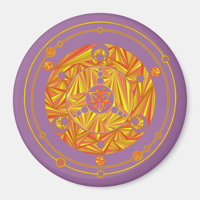 Imán Z Guay Crop Circle Golden Yellow (Frente)