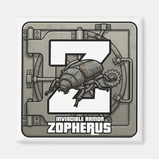 Imán Z is for Zopherus (Ironclad Beetle) –GTA Style ABС