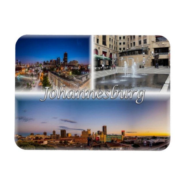 Imán ZA Sudáfrica - Johannesburgo Joburg - (Horizontal)