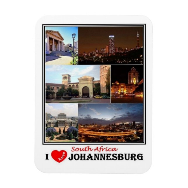 Imán ZA Sudáfrica - Johannesburgo Joburg - (Vertical)