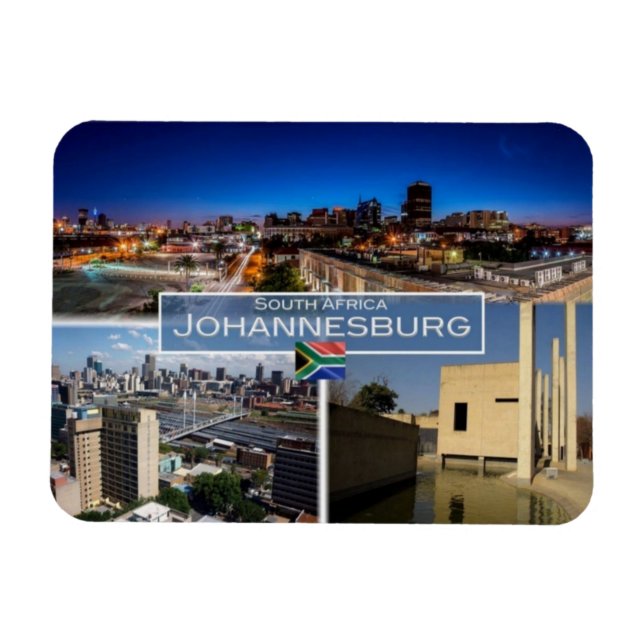 Imán ZA Sudáfrica - Johannesburgo Joburg - (Horizontal)