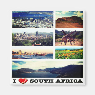 Imán ZA - Sudáfrica - Me encanta - Collage