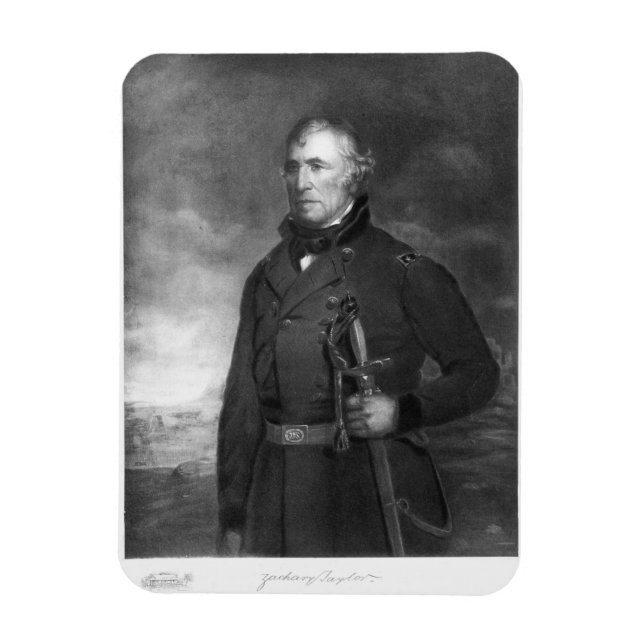 Imán Zachary Taylor, 12º Presidente de los Estados Unid (Vertical)