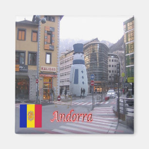 Imán zAD004 - Andorra - Navidades principales de la zon