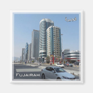 Imán zAE030 Edificios FUJAIRAH, Emiratos Árabes Unidos,