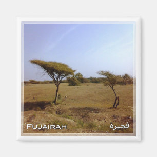 Imán zAE033 Naturaleza de FUJAIRAH, Emiratos Árabes Uni