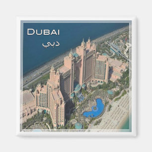 Imán zAE049 DUBAI en ATLANTIS, Emiratos Árabes Unidos, 