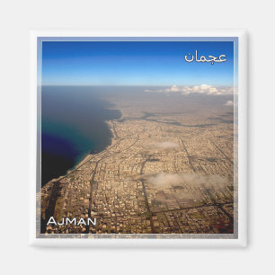 Imán zAE051 AJMAN, Emiratos Árabes Unidos, Fridge