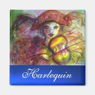 Imán Zafiro azul HARLEQUIN