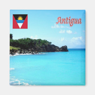 Imán zAG011 ANTIGUA, Antigua y Barbuda, Fridge