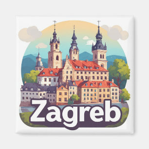 Imán Zagreb Croacia casco antiguo historia arquitectura